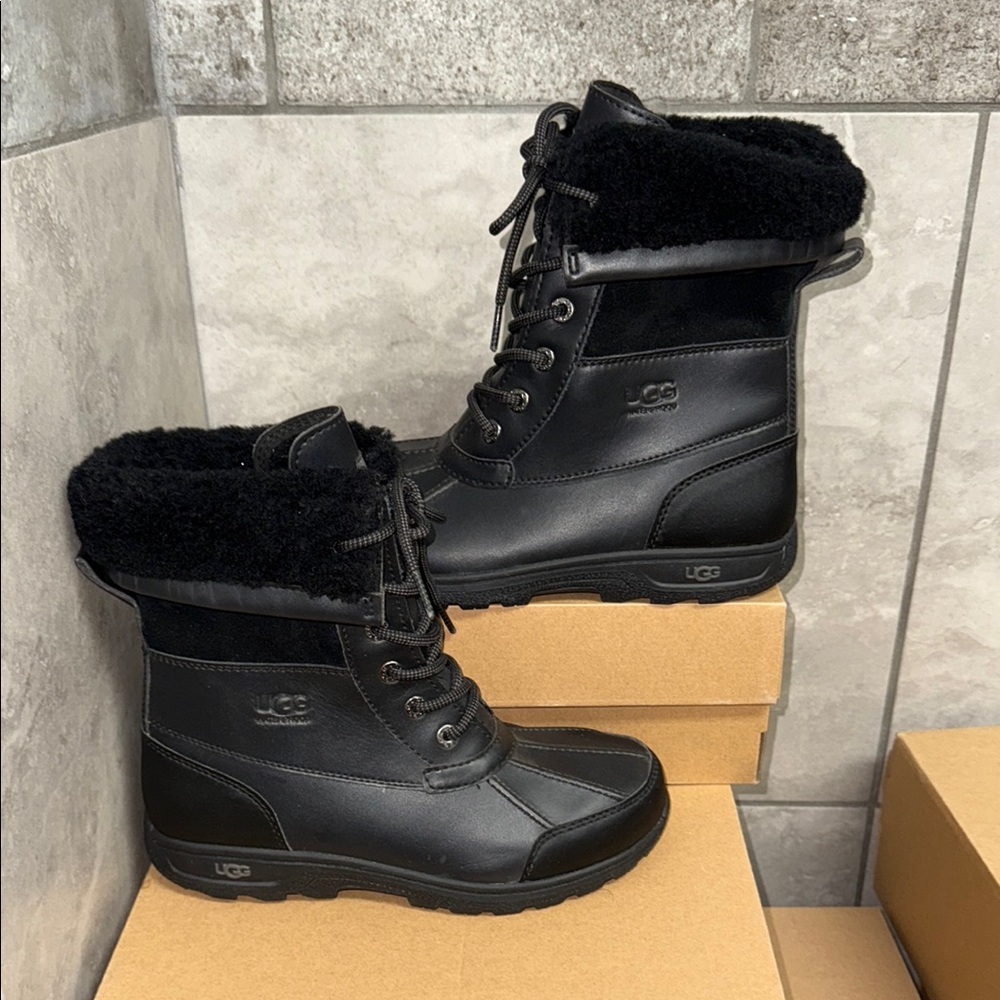 UGG Black Kids Boots